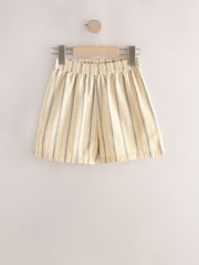 Neutral/Black Pull On Shorts (3-16yrs) - Image 1 of 4