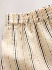 Neutral/Black Pull On Shorts (3-16yrs) - Image 3 of 4
