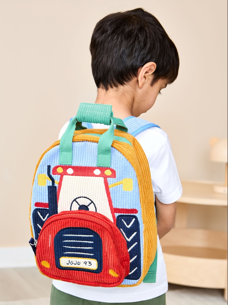 Traktor - Jojo Maman Bébé Rucksack mit Figurendesign - Bild 1 von 8