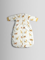 JoJo Maman Bébé Safari 2.5 Tog Sleeved Baby Sleeping Bag - Image 1 of 4