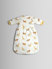 JoJo Maman Bébé Safari 2.5 Tog Sleeved Baby Sleeping Bag - Image 2 of 4