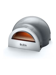 DeliVita Hale Grey Dual Fuel Gas Oven - Image 2 of 5