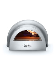 DeliVita Hale Grey Dual Fuel Gas Oven - Image 3 of 5