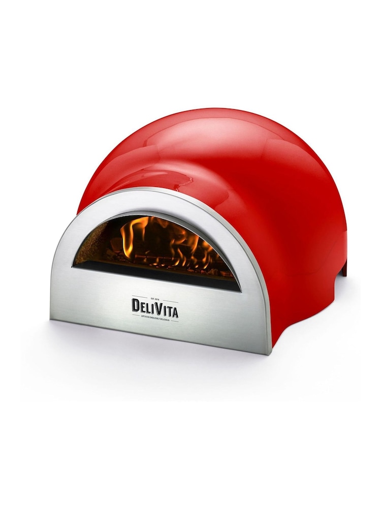 DeliVita Chilly Red Wood Fired Oven - Image 2 of 5