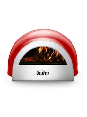 DeliVita Chilly Red Wood Fired Oven - Image 3 of 5