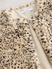 Animal Print - Weste aus Fellimitat - Bild 8 von 9