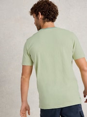 White Stuff Green Abersoch Bike Graphic 100% Cotton T-Shirt - Image 2 of 6