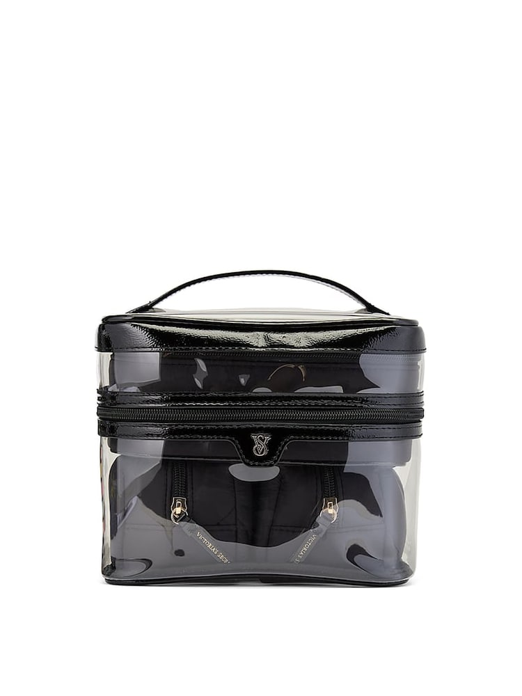 Victoria's Secret Black 4 in 1 Makeup Bag - Image 1 of 3