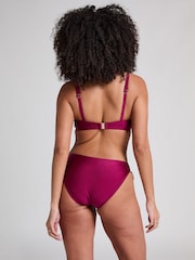 Hunkemöller Red Marrakech Padded Underwired Bikini Top - Image 3 of 5