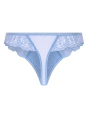 Hunkemöller Blue Posie Thong - Image 5 of 5