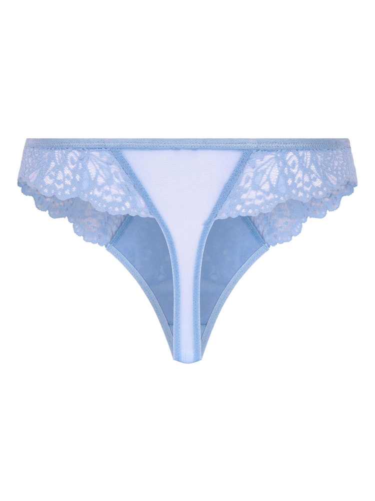 Hunkemöller Blue Posie Thong - Image 5 of 5