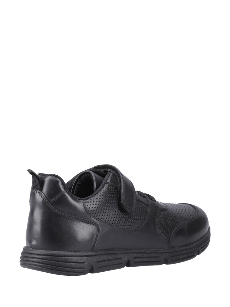 Hush Puppies Alfie Bungee Senior Black Shoes - Image 2 of 3