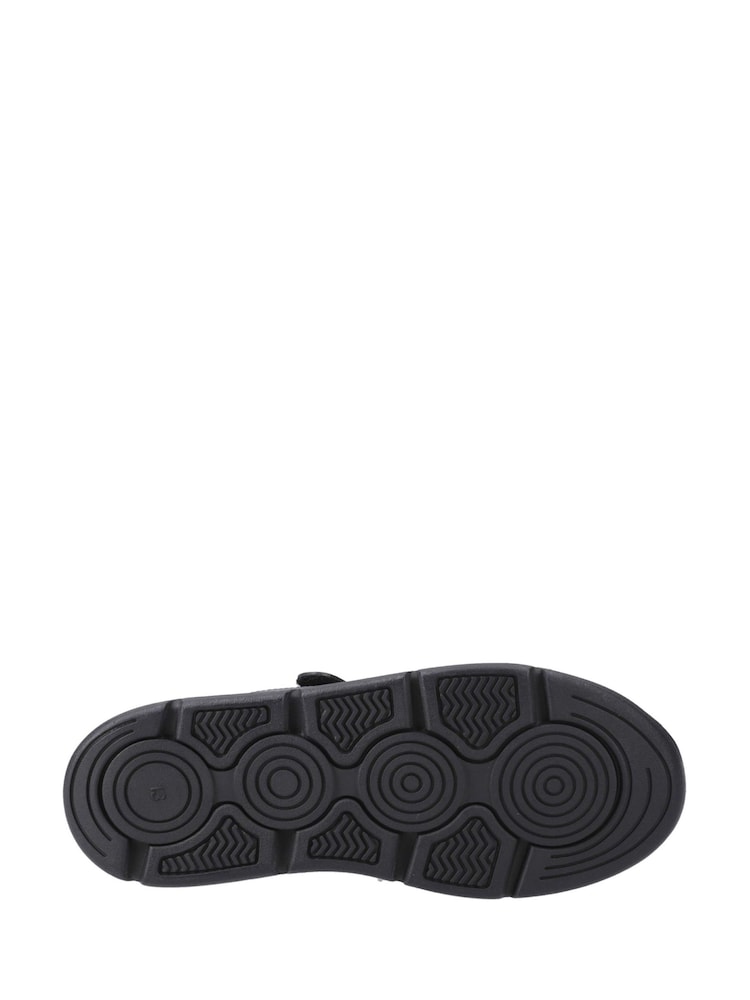 Hush Puppies Alfie Bungee Senior Black Shoes - Image 3 of 3