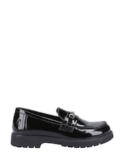 Hush Puppies Lydia Patent Senior Black Shoes - Image 1 of 4