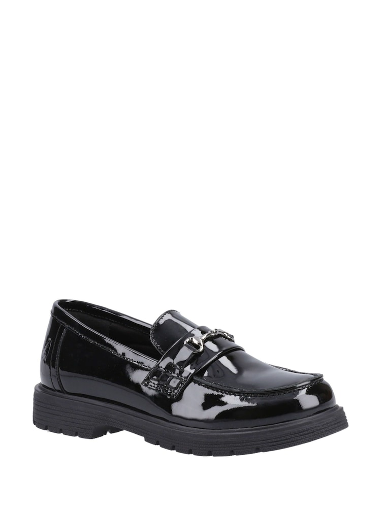 Hush Puppies Lydia Patent Senior Black Shoes - Image 2 of 4 Hush Puppies Lydia Patent Senior Black Shoes - Image 2 of 4
