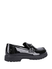 Hush Puppies Lydia Patent Senior Black Shoes - Image 3 of 4
