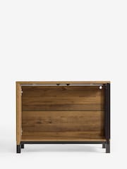 Dark Bronx Glass Lit Small Sideboard - Image 7 of 9