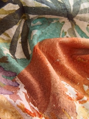 Patched Print V-Neck Shirred Body Maxi Dress - Image 7 of 7