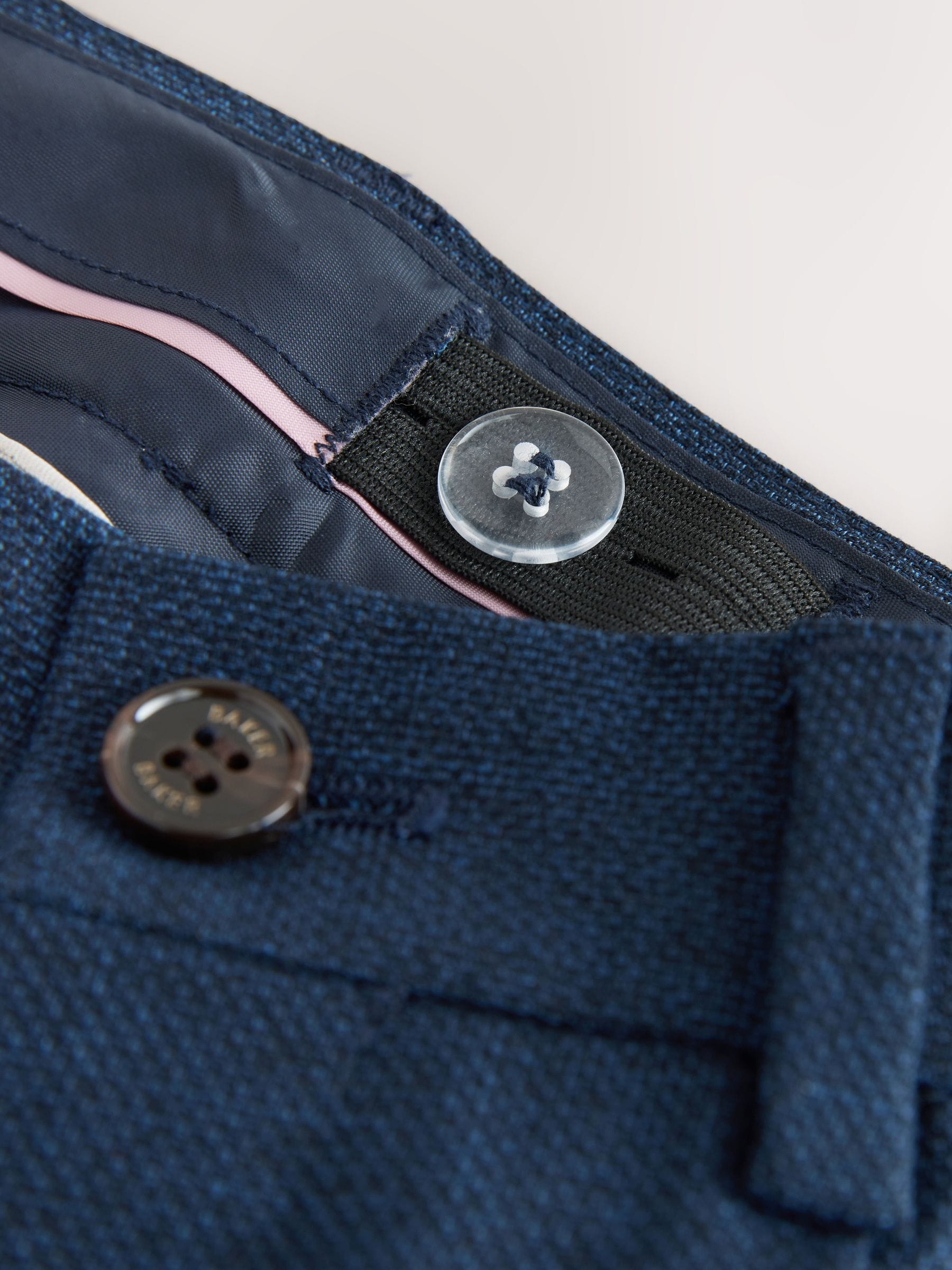 Next：日本 ネイビー ブルー - Baker by Ted Baker スーツ パンツ from