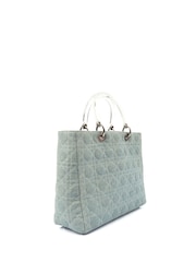 Christian Dior Denim Lady Dior - Large Tote - Image 3 of 7