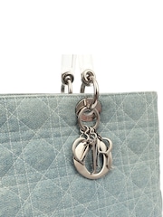 Christian Dior Denim Lady Dior - Large Tote - Image 5 of 7