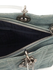 Christian Dior Denim Lady Dior - Large Tote - Image 6 of 7