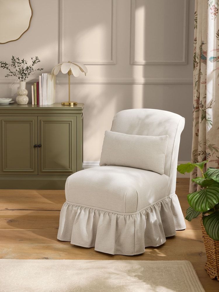 Laura Ashley Natural Audra Natural Madelyn Chair - Image 1 of 7