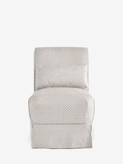 Laura Ashley Knellbank Geo Natural and Fern Brancaster Accent Chair - Image 5 of 7