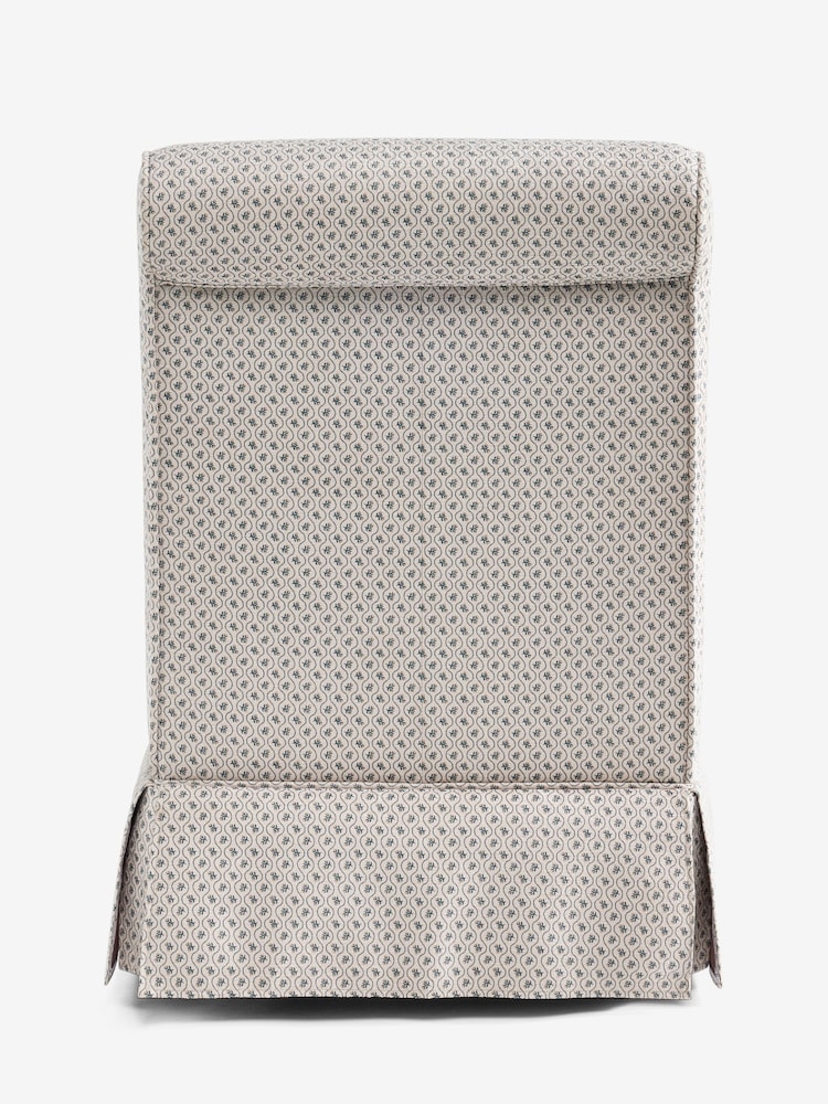 Laura Ashley Knellbank Geo Natural and Fern Brancaster Accent Chair - Image 7 of 7