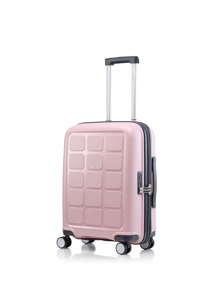 Tripp Pink Bolt Holiday 8 Cabin 4 Wheel Suitcase - Image 2 of 5
