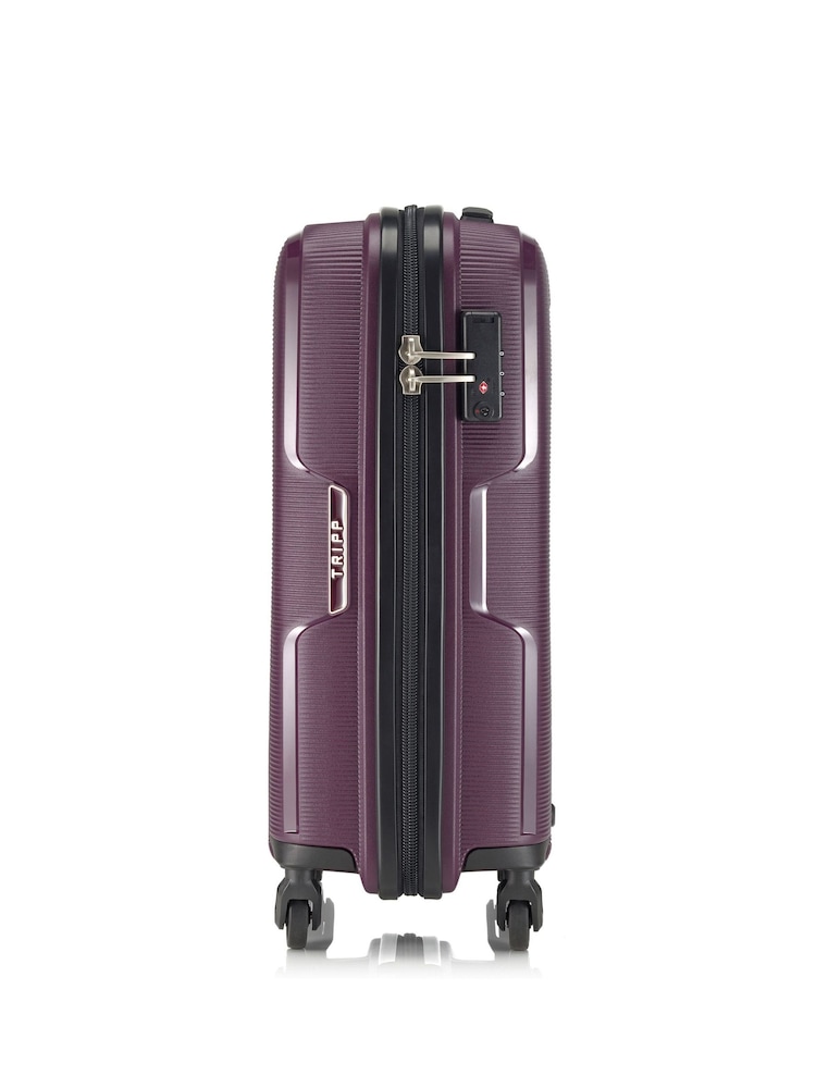 Tripp Purple Escape Cabin 4 Wheel Suitcase - Image 4 of 4
