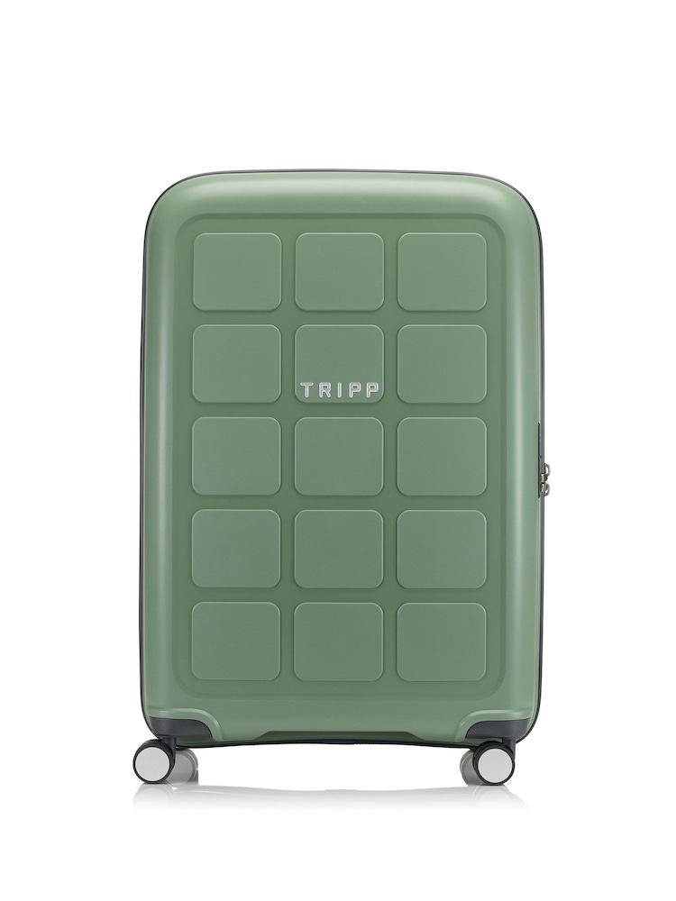 Tripp Green Large Holiday Wheel Suitcase - Image 1 of 5 Tripp Green Large Holiday Wheel Suitcase - Image 1 of 5