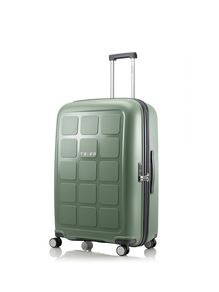 Tripp Green Large Holiday Wheel Suitcase - Image 2 of 5 Tripp Green Large Holiday Wheel Suitcase - Image 2 of 5