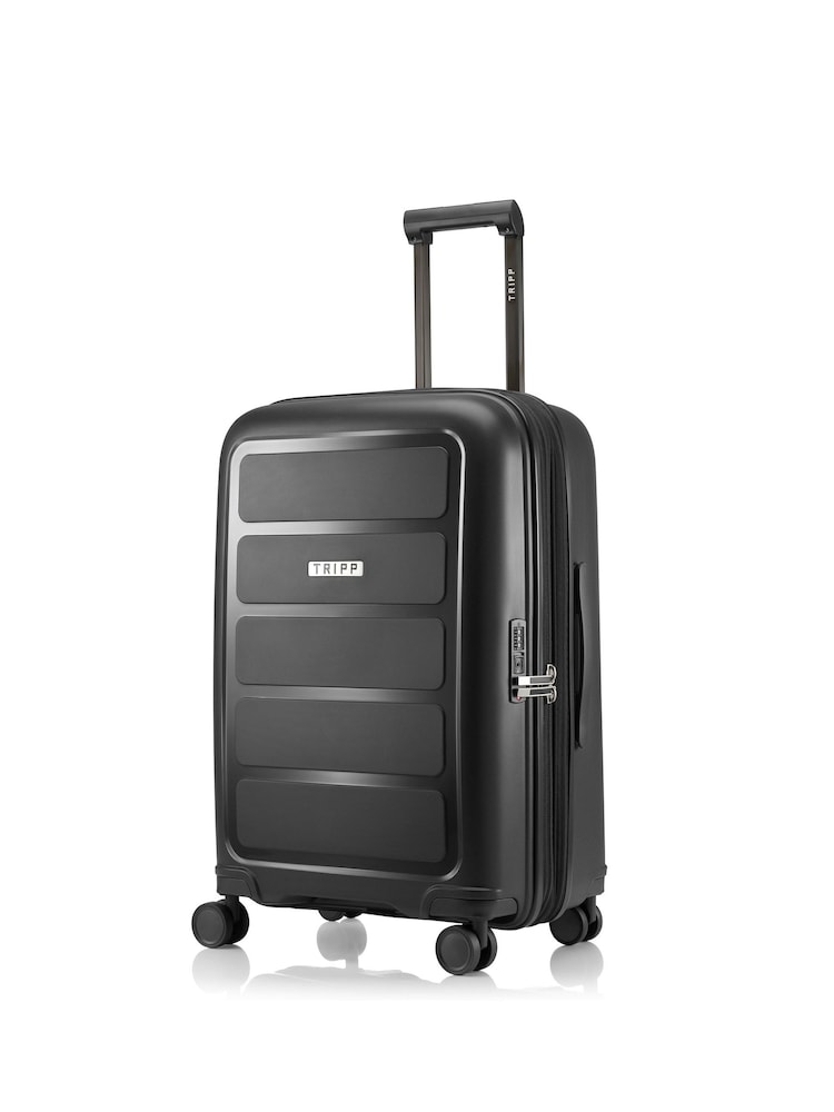 Tripp Black Medium Travel 4 Wheel Suitcase - Image 2 of 5