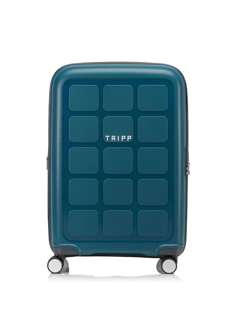 Tripp Blue Chrome Suitcase - Image 1 of 5