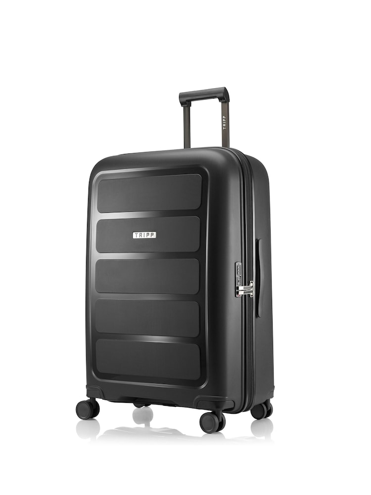 Tripp Black Large Travel 4 Wheel Suitcase - Image 2 of 5