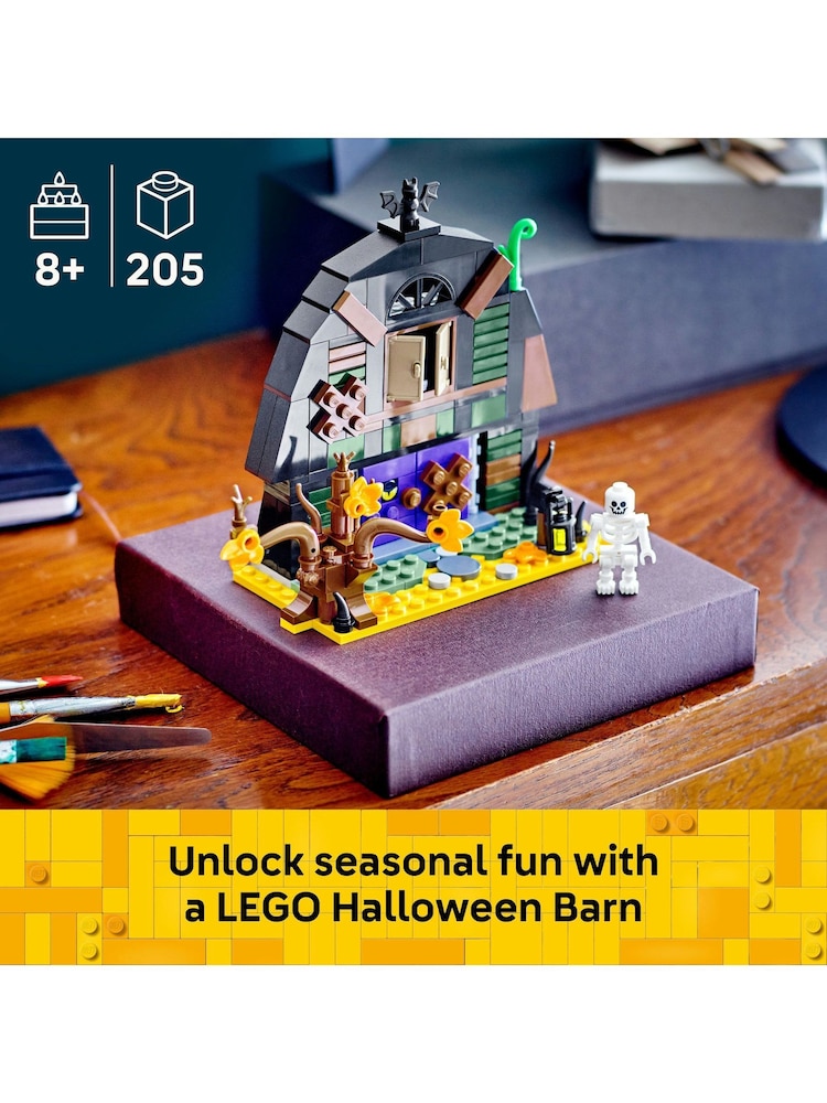 LEGO Halloween Barn Building Toy with Skeleton Minifigure 40721 - Image 8 of 8 LEGO Halloween Barn Building Toy with Skeleton Minifigure 40721 - Image 8 of 8