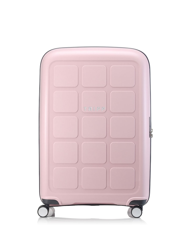 Tripp Pink Bolt Large Holiday Wheel Suitcase - Image 1 of 5