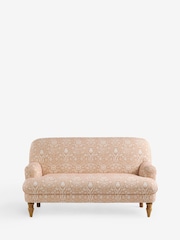 Laura Ashley Ashstead Damask Plaster Natural Small Clipsham 2 Seater Sofa - Image 5 of 9