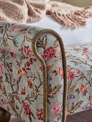 Laura Ashley Lingmell Trail Antigue Green Calver Bench - Image 2 of 6