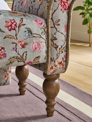 Laura Ashley Lingmell Trail Antigue Green Calver Bench - Image 3 of 6