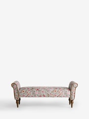 Laura Ashley Lingmell Trail Antigue Green Calver Bench - Image 5 of 6