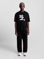 Lyle & Scott Black Loungewear Straight Leg Joggers - Image 3 of 6