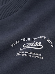 Reiss Canby Cotton Blend Motor Cars Sweatshirt - Bild 4 von 4