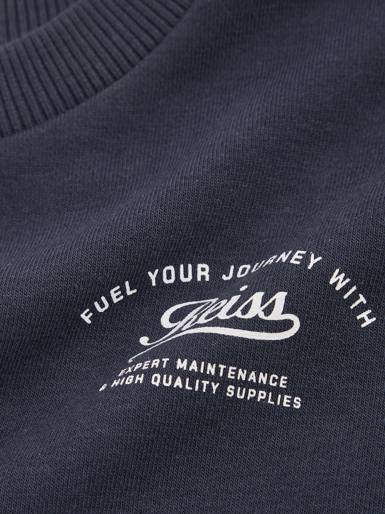 Reiss Canby Cotton Blend Motor Cars Sweatshirt - Bild 4 von 4