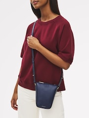 Radley Medium Blue Oak Street Phone Cross-Body Bag - Image 5 of 5