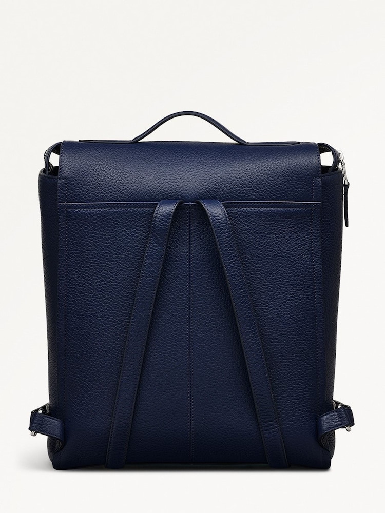 Radley Medium Blue Oak Street Zip Top Backpack - Image 2 of 5