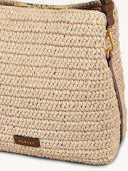 Radley Medium Dukes Place Crochet Compartment Cross-Body Brown Bag - Image 3 of 5