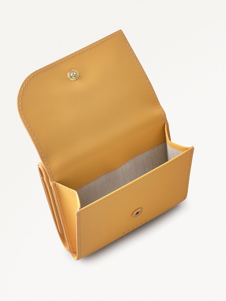 Radley Small Pockets Trifold Brown Purse - Image 4 of 4