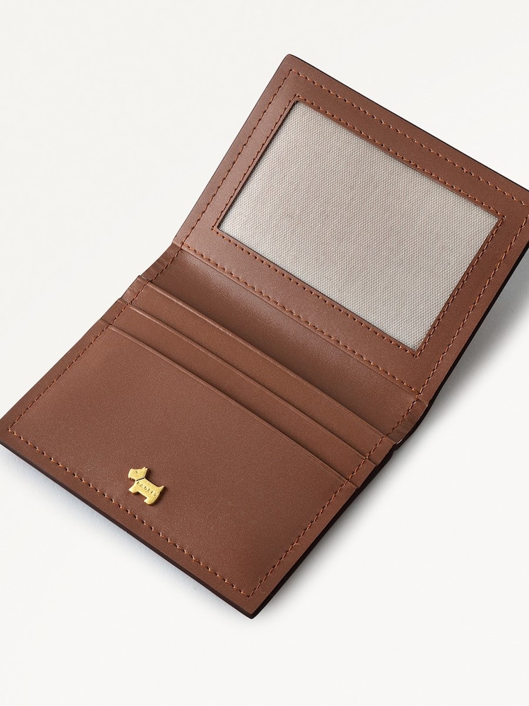 Radley Small Heritage Lane Brown Card Holder - Image 3 of 3